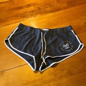Gray Hollister short shorts